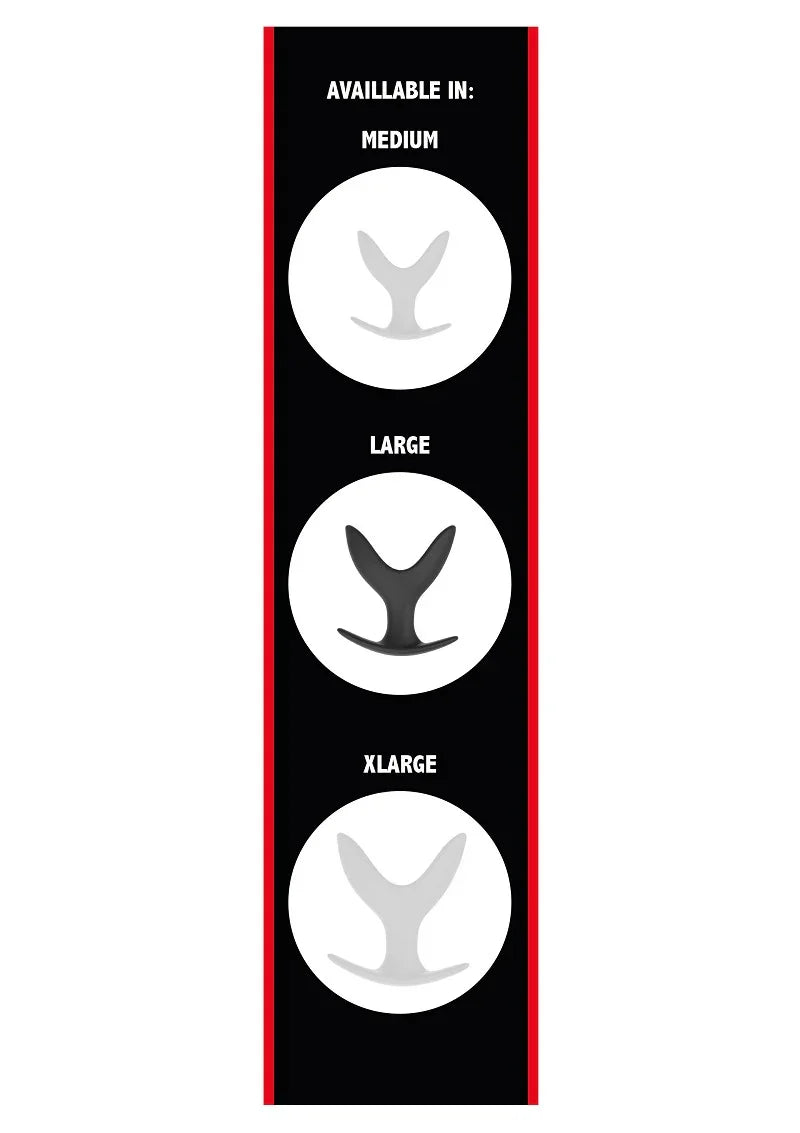 ♂ ♀ Hidden Desire Extreme Anchor Plug Large - Happytoys Sexshop: Toys for Feeling Happy & Easy 😊 - Discreet geleverd