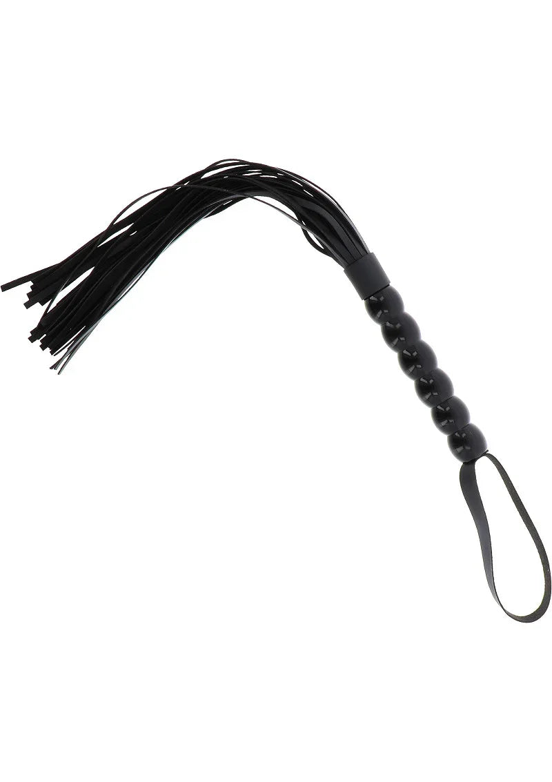 Extreme Long Beaded Flogger Whip by Hidden Desire - Happytoys Sexshop: Toys for Feeling Happy & Easy 😊 - Discreet geleverd