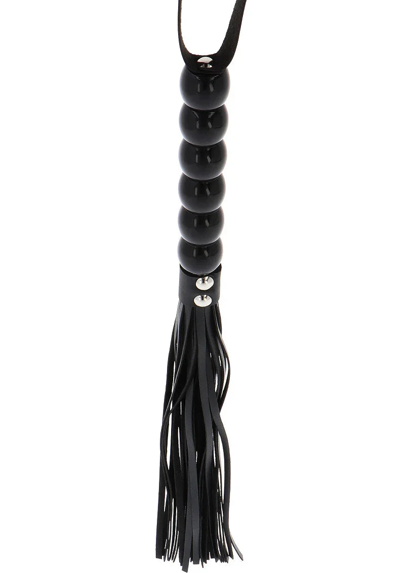 Extreme Long Beaded Flogger Whip by Hidden Desire - Happytoys Sexshop: Toys for Feeling Happy & Easy 😊 - Discreet geleverd