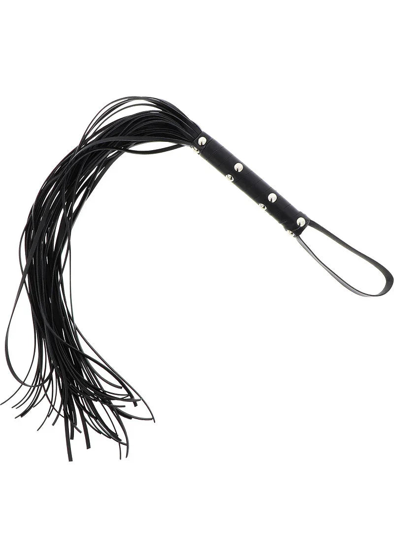 Extreme Long Studded Flogger Whip by Hidden Desire - Happytoys Sexshop: Toys for Feeling Happy & Easy 😊 - Discreet geleverd