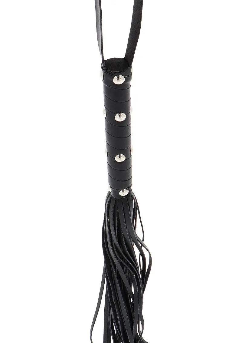Extreme Long Studded Flogger Whip by Hidden Desire - Happytoys Sexshop: Toys for Feeling Happy & Easy 😊 - Discreet geleverd