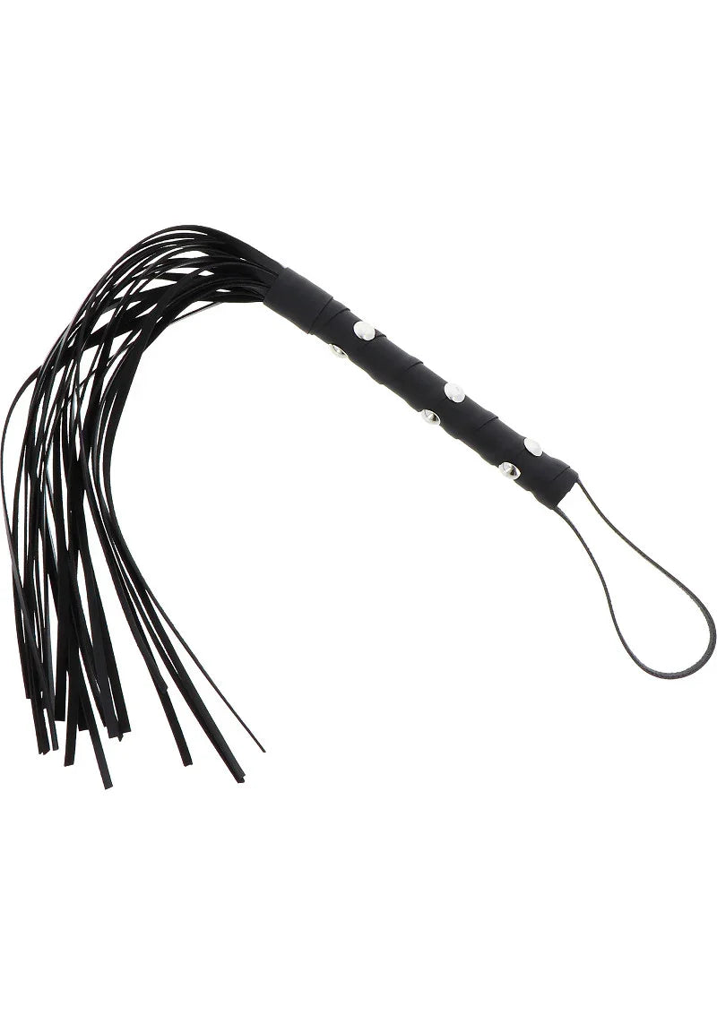 Extreme Short Studded Flogger Whip by Hidden Desire - Happytoys Sexshop: Toys for Feeling Happy & Easy 😊 - Discreet geleverd