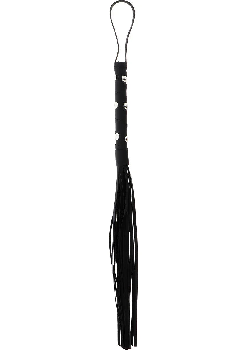 Extreme Short Studded Flogger Whip by Hidden Desire - Happytoys Sexshop: Toys for Feeling Happy & Easy 😊 - Discreet geleverd