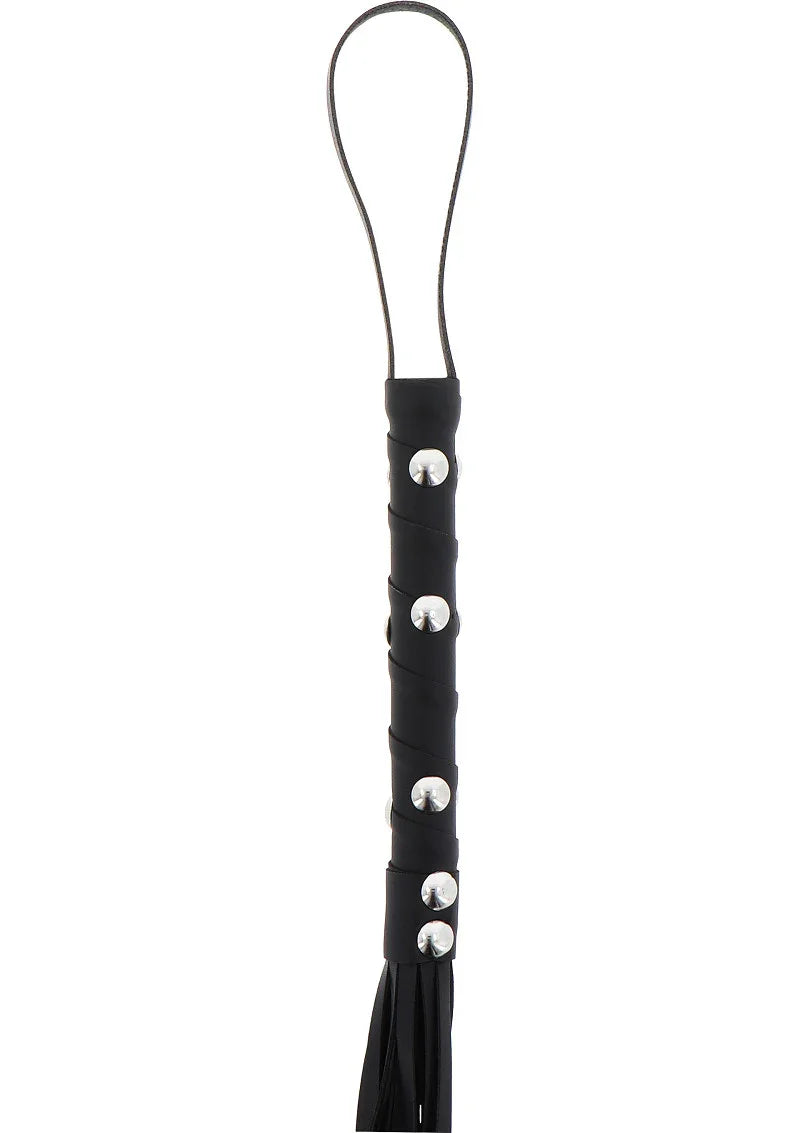 Extreme Short Studded Flogger Whip by Hidden Desire - Happytoys Sexshop: Toys for Feeling Happy & Easy 😊 - Discreet geleverd
