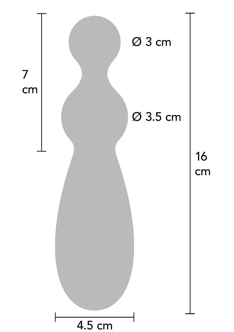 Twin Thrill Anal Vibrator by Hidden Desire Extreme - Happytoys Sexshop: Toys for Feeling Happy & Easy 😊 - Discreet geleverd