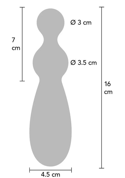 Twin Thrill Anal Vibrator by Hidden Desire Extreme - Happytoys Sexshop: Toys for Feeling Happy & Easy 😊 - Discreet geleverd