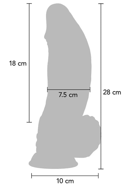 Extreme Vibrating Demon Monster Dildo by Hidden Desire - Happytoys Sexshop: Toys for Feeling Happy & Easy 😊 - Discreet geleverd