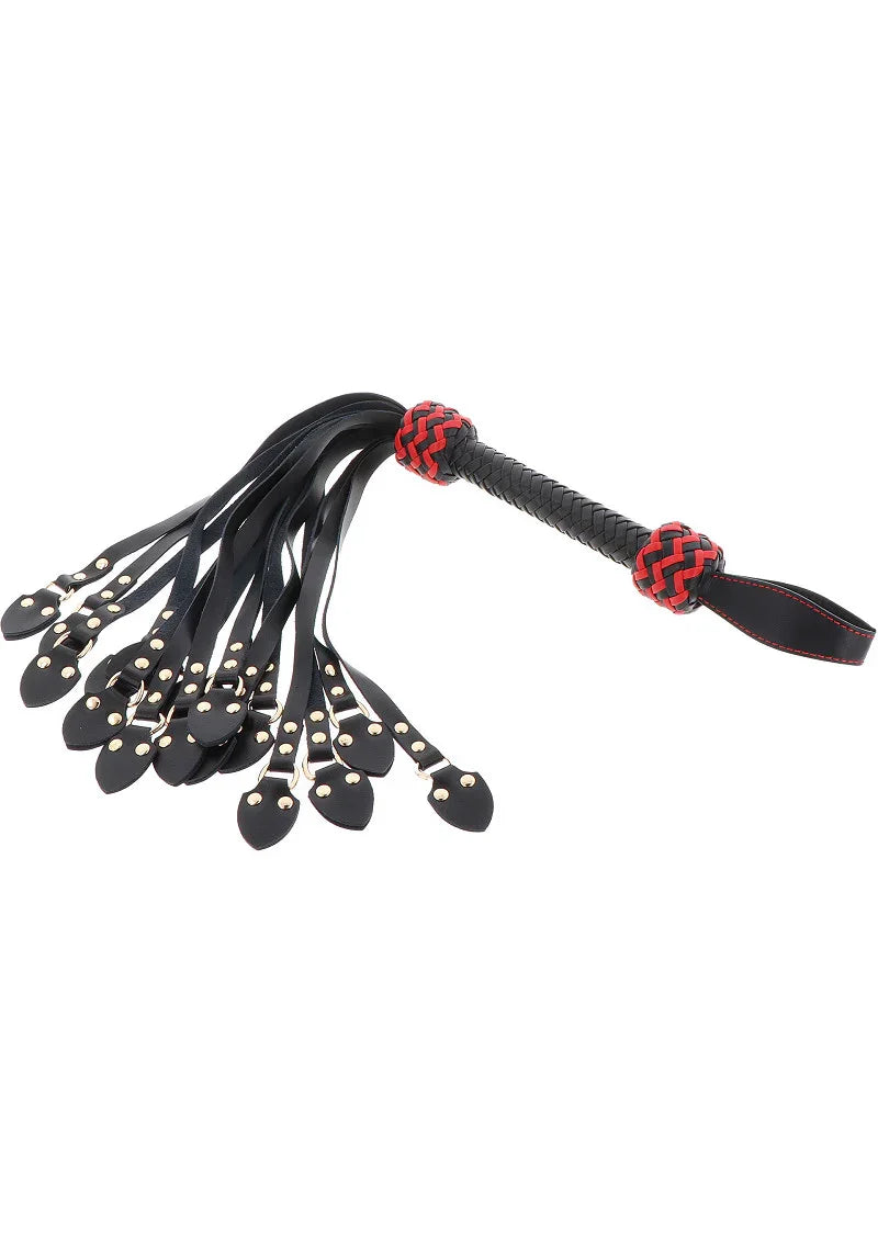 Masters Real Leather Cat-o-Nine Whip by Hidden Desire - Happytoys Sexshop: Toys for Feeling Happy & Easy 😊 - Discreet geleverd