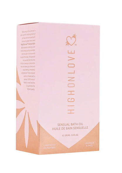 Bath Oil 100ml by High on Love - Happytoys Sexshop: Toys for Feeling Happy & Easy 😊 - Discreet geleverd