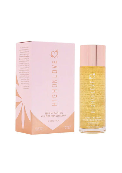 Bath Oil 100ml by High on Love - Happytoys Sexshop: Toys for Feeling Happy & Easy 😊 - Discreet geleverd