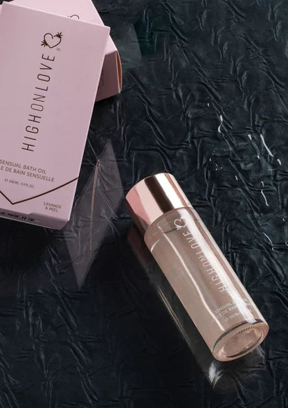 Bath Oil 100ml by High on Love - Happytoys Sexshop: Toys for Feeling Happy & Easy 😊 - Discreet geleverd