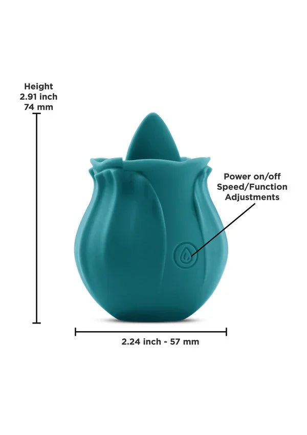 INYA The Kiss Green by NS Novelties - Happytoys Sexshop: Toys for Feeling Happy & Easy 😊 - Discreet geleverd