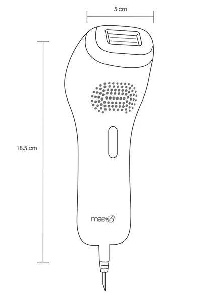 IPL Hair Removal Device by Mae B - Happytoys Sexshop: Toys for Feeling Happy & Easy 😊 - Discreet geleverd