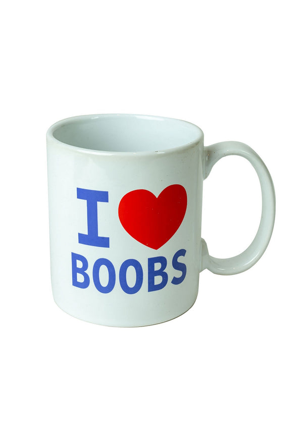 I Love Boobs Mug by Spencer & Fleetwood