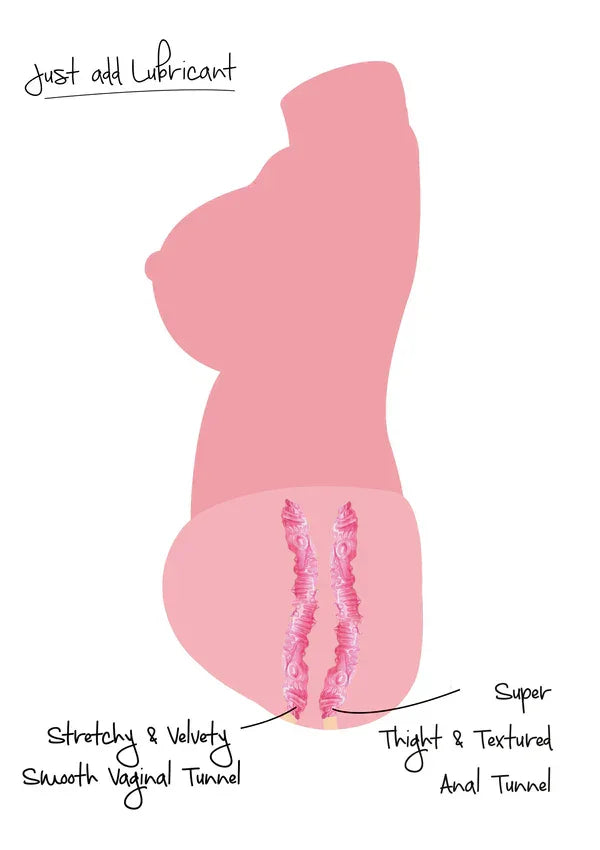 Juicy Double D 5.2 kg by Hidden Desire - Happytoys Sexshop: Toys for Feeling Happy & Easy 😊 - Discreet geleverd