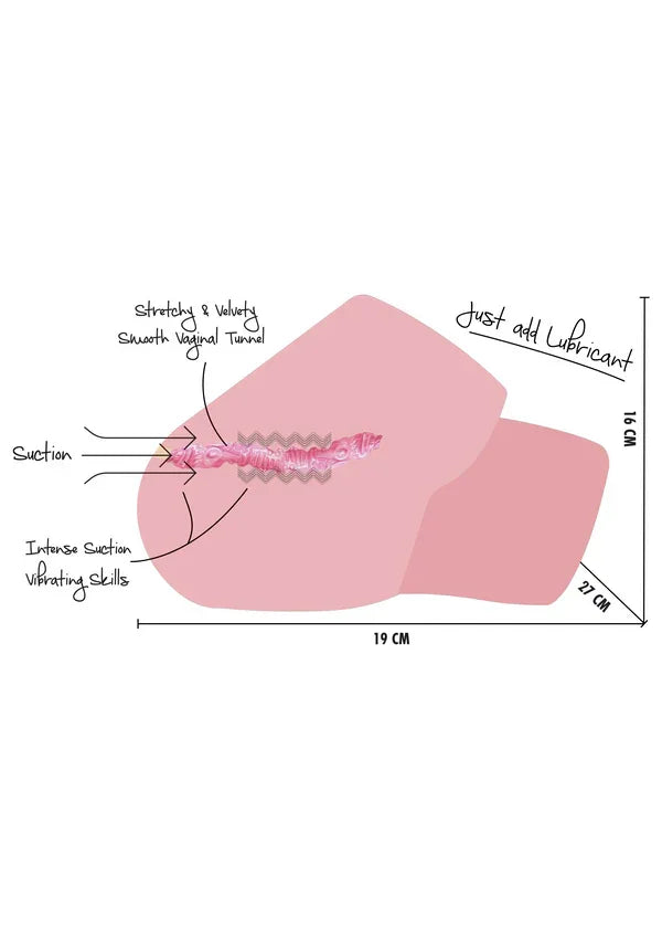 Juicy Sucking Pussy 4 kg by Hidden Desire - Happytoys Sexshop: Toys for Feeling Happy & Easy 😊 - Discreet geleverd