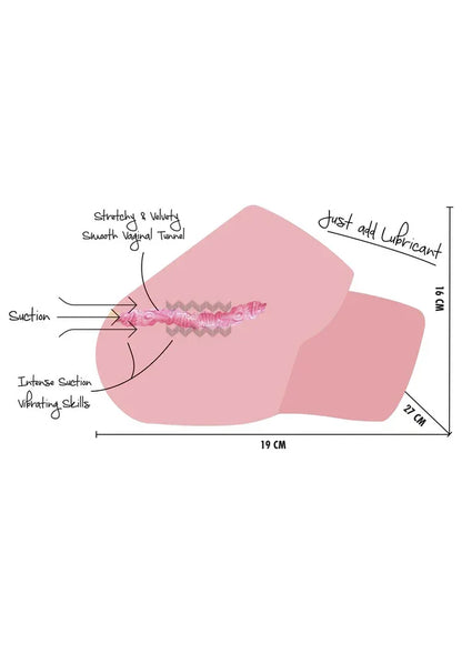 Juicy Sucking Pussy 4 kg by Hidden Desire - Happytoys Sexshop: Toys for Feeling Happy & Easy 😊 - Discreet geleverd