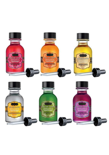 Bestel: Kama Sutra Oil of Love The Collection Set Massage Olie - bij Happytoys: de erotische sex webshop | liever Happy dan Easy ⭐⭐⭐⭐⭐