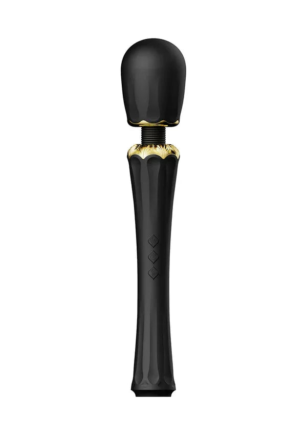 Kyro Wand Vibrator (Black) by Zalo - Happytoys Sexshop: Toys for Feeling Happy & Easy 😊 - Discreet geleverd