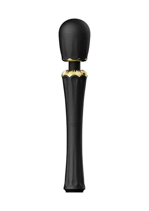 Kyro Wand Vibrator (Black) by Zalo - Happytoys Sexshop: Toys for Feeling Happy & Easy 😊 - Discreet geleverd