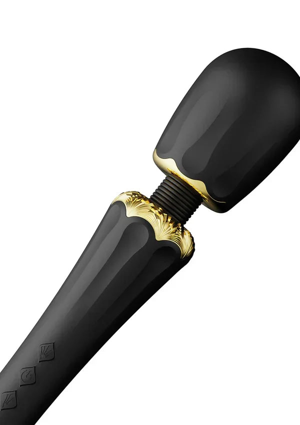 Kyro Wand Vibrator (Black) by Zalo - Happytoys Sexshop: Toys for Feeling Happy & Easy 😊 - Discreet geleverd