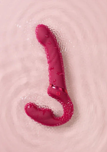 Lapis strapless double dildo by Lovesense