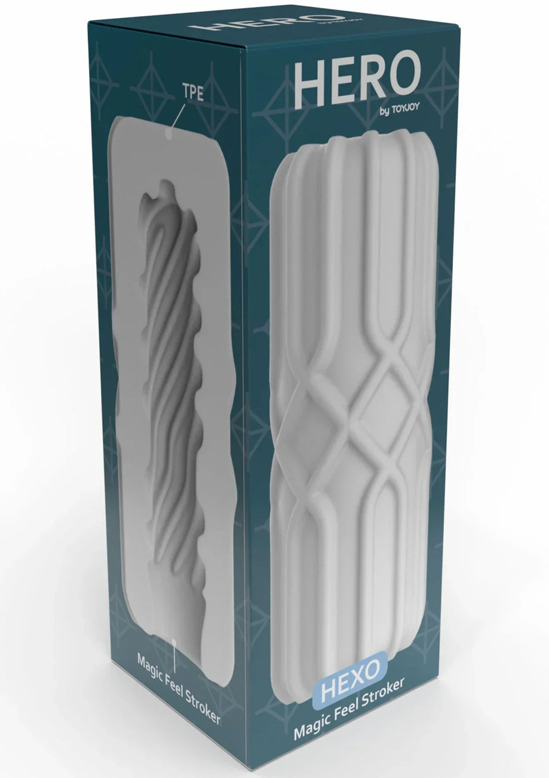 Large Masturbator Hexo by ToyJoy - Happytoys Sexshop: Toys for Feeling Happy & Easy 😊 - Discreet geleverd