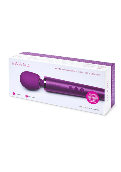 Petite Rechargeable (purple) by Le Wand - Happytoys Sexshop: Toys for Feeling Happy & Easy 😊 - Discreet geleverd