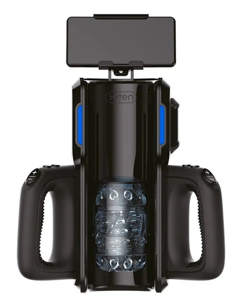 SM 500 - Super Thrusting Masturbator with Telephone Mount by Leten - Happytoys Sexshop: Toys for Feeling Happy & Easy 😊 - Discreet geleverd