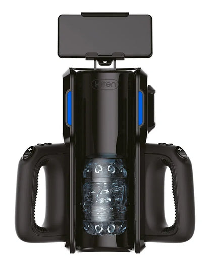 SM 500 - Super Thrusting Masturbator with Telephone Mount by Leten - Happytoys Sexshop: Toys for Feeling Happy & Easy 😊 - Discreet geleverd