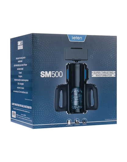 SM 500 - Super Thrusting Masturbator with Telephone Mount by Leten - Happytoys Sexshop: Toys for Feeling Happy & Easy 😊 - Discreet geleverd