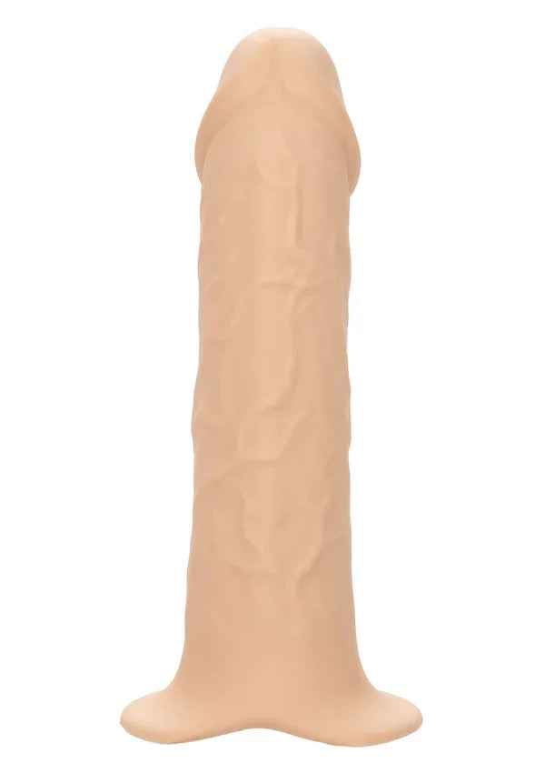 Life-Like Extension W Harness brown by CalExotics - Happytoys Sexshop: Toys for Feeling Happy & Easy 😊 - Discreet geleverd