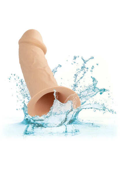 Life-Like Extension W Harness brown by CalExotics - Happytoys Sexshop: Toys for Feeling Happy & Easy 😊 - Discreet geleverd