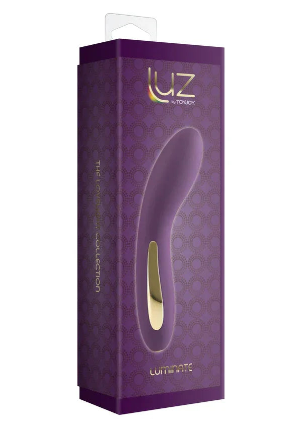 Luminate Vibrator Purple by Luz - Happytoys Sexshop: Toys for Feeling Happy & Easy 😊 - Discreet geleverd