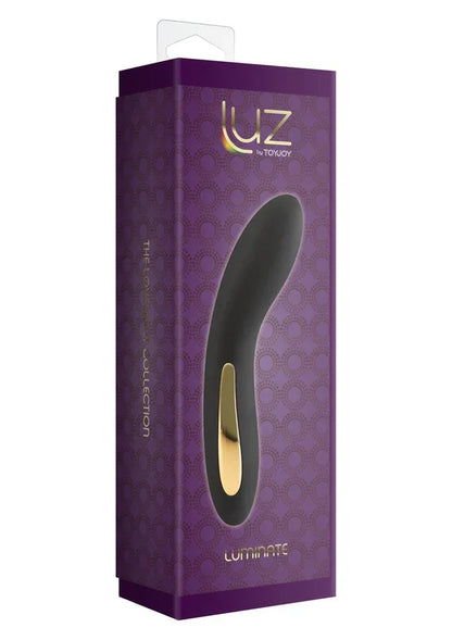 Luminate Vibrator Black by Luz - Happytoys Sexshop: online sex shop for Feeling Happy & Easy 😊 - Discreet geleverd