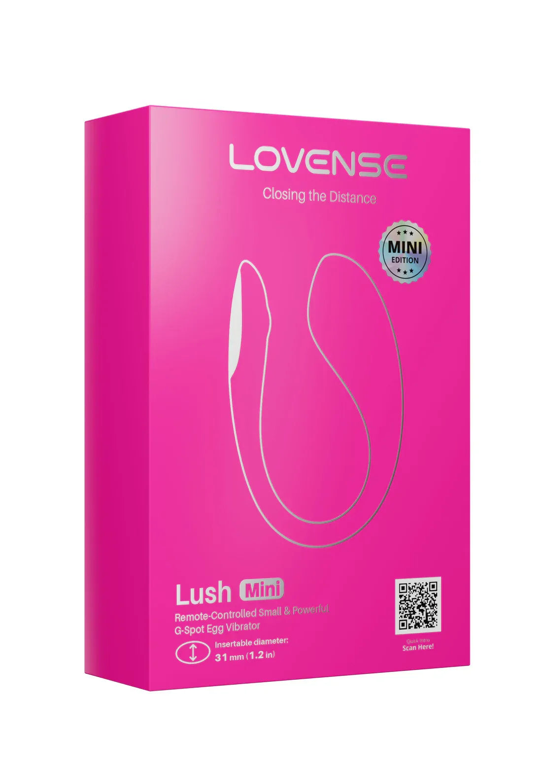 Lush Mini by Lovesense - Happytoys Sexshop: Toys for Feeling Happy & Easy 😊 - Discreet geleverd