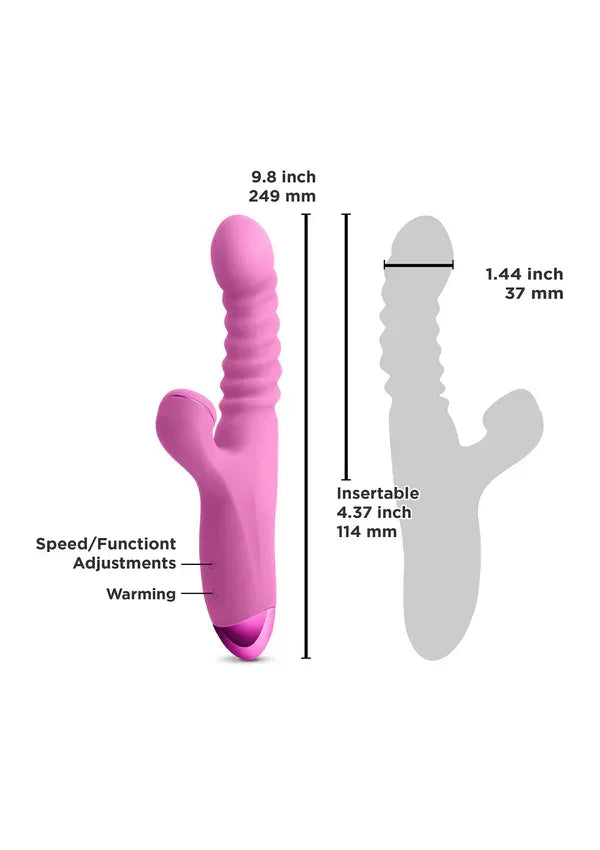 Luxe Nova Pink by NS Novelties - Happytoys Sexshop: Toys for Feeling Happy & Easy 😊 - Discreet geleverd