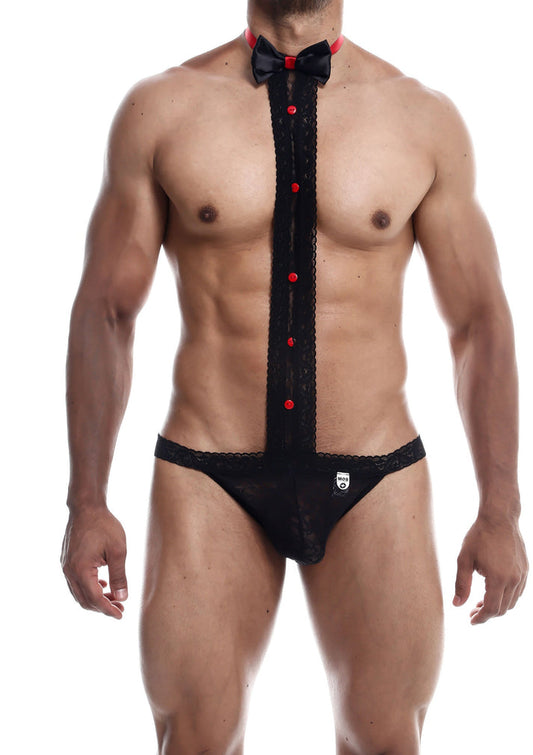 MOB Tuxedo Lace Thong by MOB Eroticwear