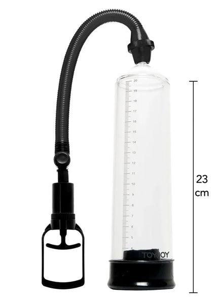 Manpower Power Pump Black by ToyJoy - Happytoys Sexshop: Toys for Feeling Happy & Easy 😊 - Discreet geleverd