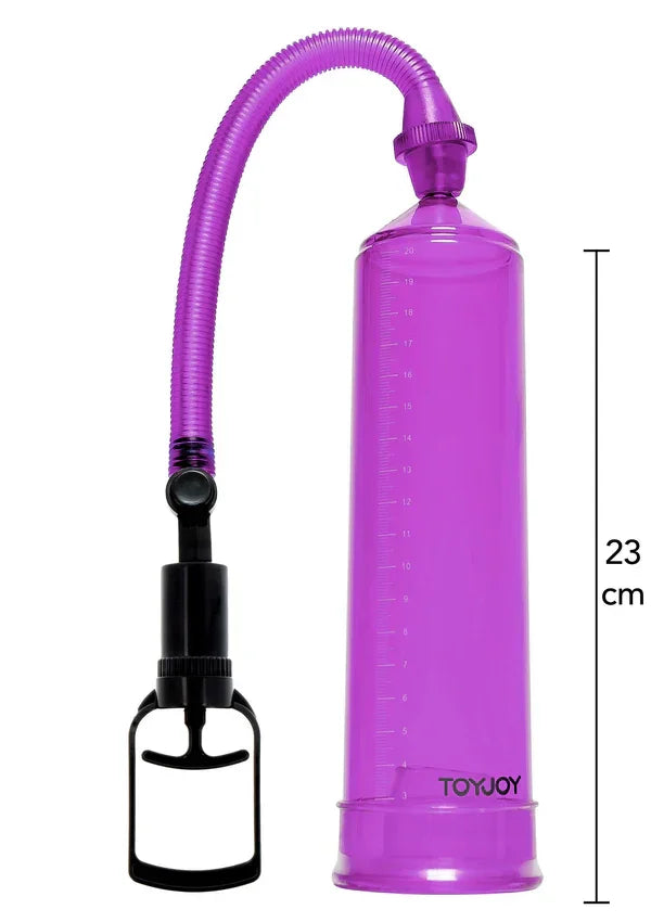 Manpower Power Pump Purple by ToyJoy - Happytoys Sexshop: Toys for Feeling Happy & Easy 😊 - Discreet geleverd