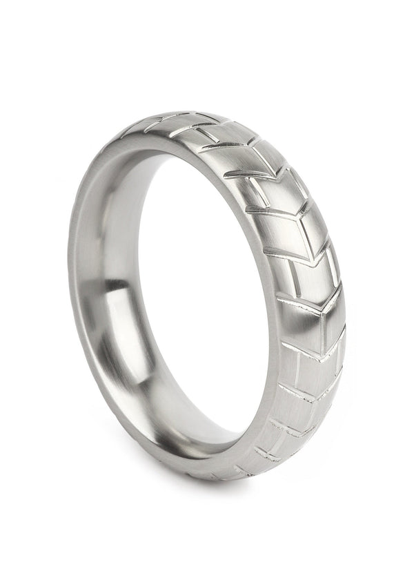 MeGa Tire C-Ring Satin 55mm by Mr. Steel