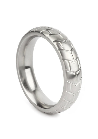 MeGa Tire C-Ring Satin 55mm by Mr. Steel