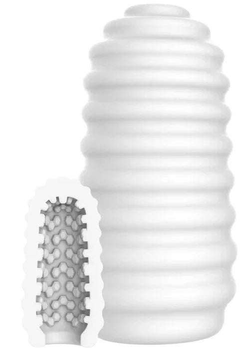 Medium Masturbator Ribs by ToyJoy - Happytoys Sexshop: Toys for Feeling Happy & Easy 😊 - Discreet geleverd