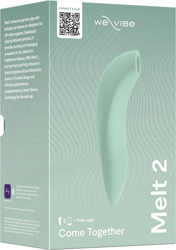 Melt 2 Airpressure Vibrator Green by WeVibe - Happytoys Sexshop: Toys for Feeling Happy & Easy 😊 - Discreet geleverd