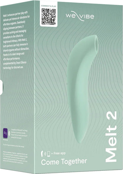Melt 2 Airpressure Vibrator Green by WeVibe - Happytoys Sexshop: Toys for Feeling Happy & Easy 😊 - Discreet geleverd