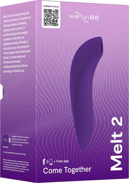 Melt 2 Airpressure Vibrator Purple by WeVibe - Happytoys Sexshop: Toys for Feeling Happy & Easy 😊 - Discreet geleverd