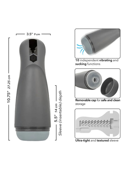 Milk Master Automatic Milker by CalExotics - Happytoys Sexshop: Toys for Feeling Happy & Easy 😊 - Discreet geleverd