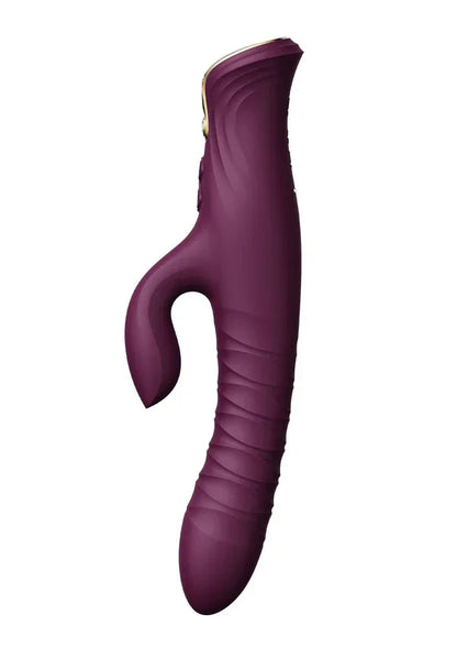 Mose Rabbit Thruster+Heating Purple By Zalo - Happytoys Sexshop: Toys for Feeling Happy & Easy 😊 - Discreet geleverd