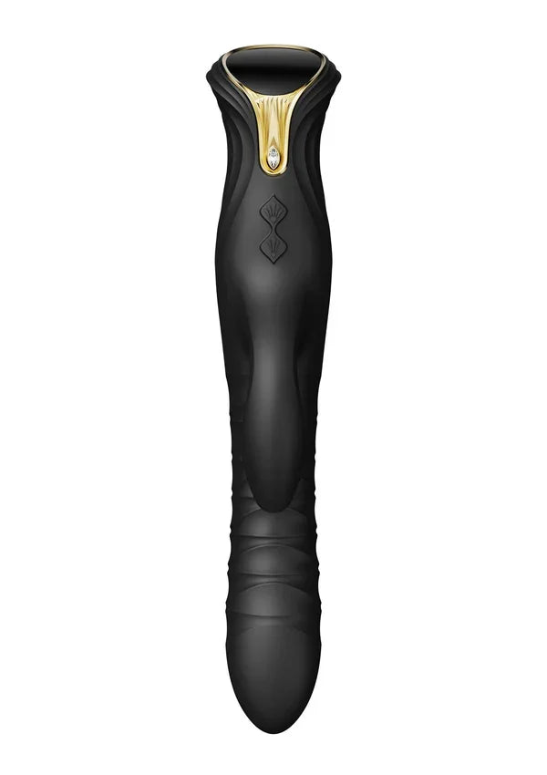 Mose Rabbit Thruster+Heating Black By Zalo - Happytoys Sexshop: Toys for Feeling Happy & Easy 😊 - Discreet geleverd