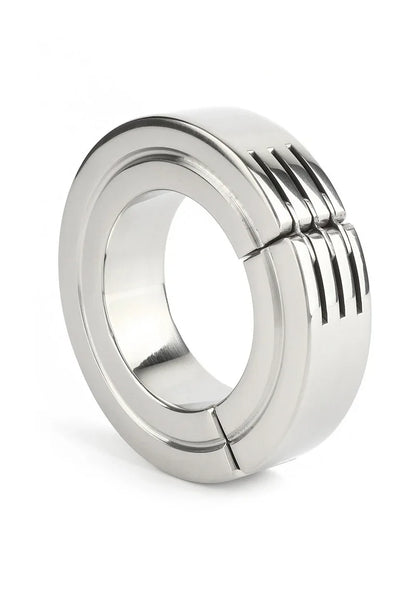 ♂ Mr. Steel Hinged Magnetic Cockring 40mm - Happytoys Sexshop: Toys for Feeling Happy & Easy 😊 - Discreet geleverd